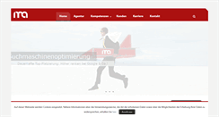 Desktop Screenshot of internet-marketing-agentur.com